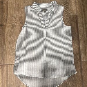 Striped Sleeveless Top